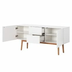 Mørteens Sideboard Lindholm III - Weiß 13 Mørteens Sideboard Lindholm III - Weiß -Wohnzimmermöbel boutique en ligne sideboard lindholm iii weiss dekor eiche massiv 3711481