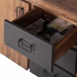 Ars manufacti Sideboard Manchester II - Akazie teilmassiv / Metall - Akazie / Anthrazit 16 Ars manufacti Sideboard Manchester II - Akazie teilmassiv / Metall - Akazie / Anthrazit -Wohnzimmermöbel boutique en ligne sideboard manchester ii akazie massiv metall 4876156