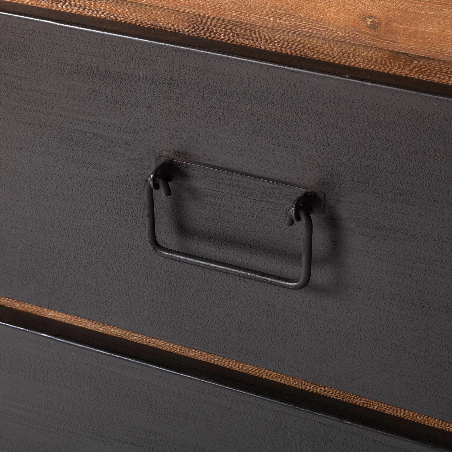 Ars manufacti Sideboard Manchester II - Akazie teilmassiv / Metall - Akazie / Anthrazit 7 Ars manufacti Sideboard Manchester II - Akazie teilmassiv / Metall - Akazie / Anthrazit – Bild 7