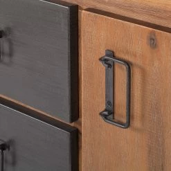 Ars manufacti Sideboard Manchester II - Akazie teilmassiv / Metall - Akazie / Anthrazit 18 Ars manufacti Sideboard Manchester II - Akazie teilmassiv / Metall - Akazie / Anthrazit -Wohnzimmermöbel boutique en ligne sideboard manchester ii akazie massiv metall 4876172