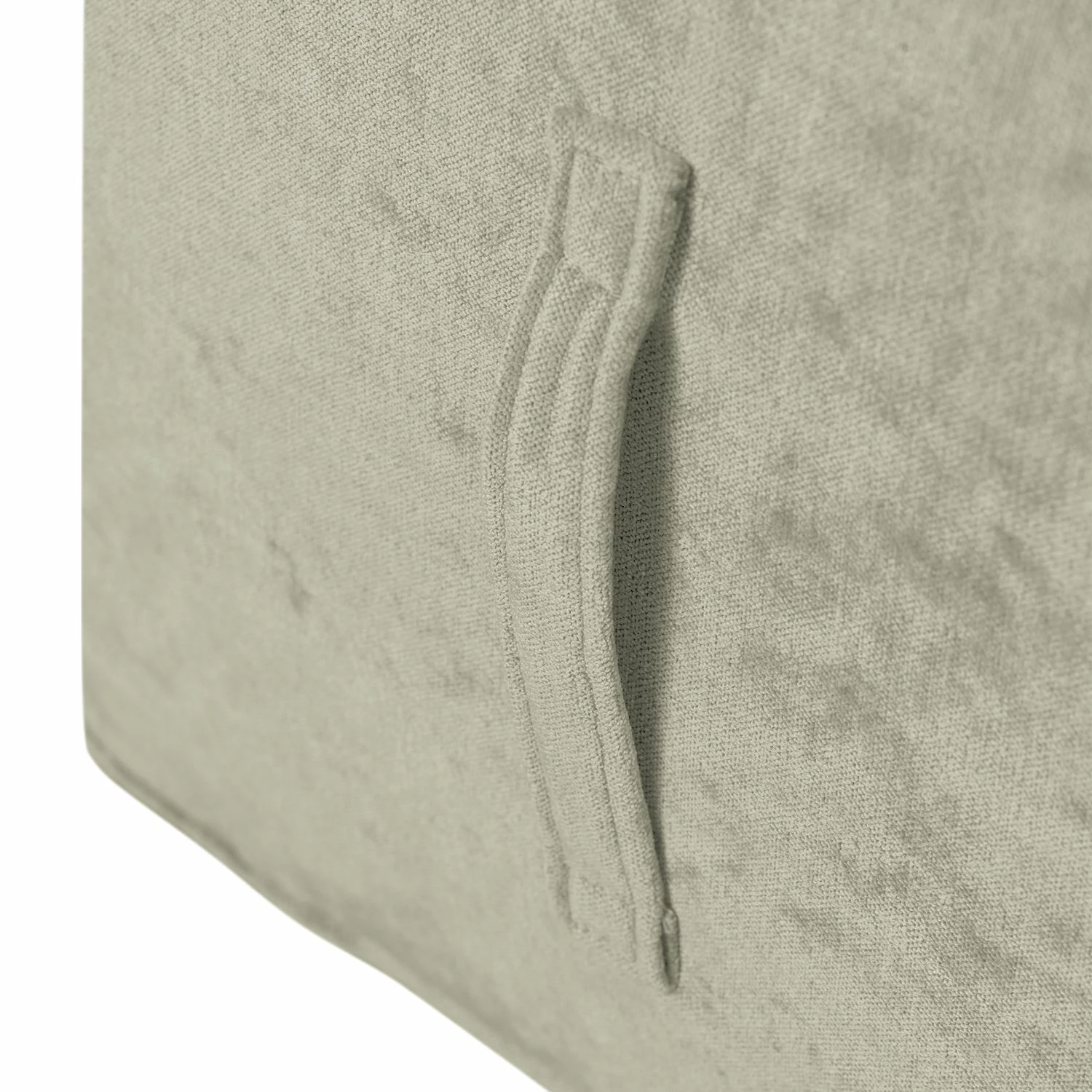 Says Who Sitzwürfel Piton Samt - Grau 3 Says Who Sitzwürfel Piton Samt - Grau – Bild 3