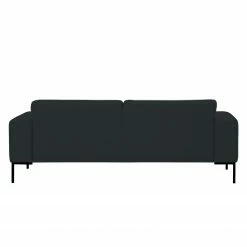 Studio Copenhagen Sofa Ampio Duo (3-Sitzer) Webstoff - Stoff Floreana: Anthrazit - Schwarz -Wohnzimmermöbel boutique en ligne sofa ampio duo 3 sitzer schwarz stoff floreana anthrazit 3967868