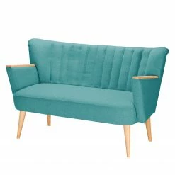 Mørteens Sofa Bauro (2-Sitzer) Filz - Türkis