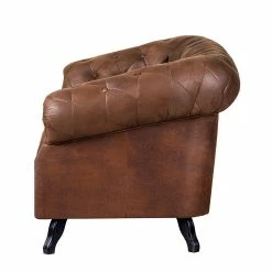 Ars manufacti Sofa Benavente (2-Sitzer) - Antiklederoptik Braun -Wohnzimmermöbel boutique en ligne sofa benavente 2 sitzer antiklederlook braun 405854