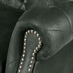 Ars manufacti Sofa Benavente (3-Sitzer) - Antiklederoptik Anthrazith -Wohnzimmermöbel boutique en ligne sofa benavente 3 sitzer antiklederoptik anthrazith 437289