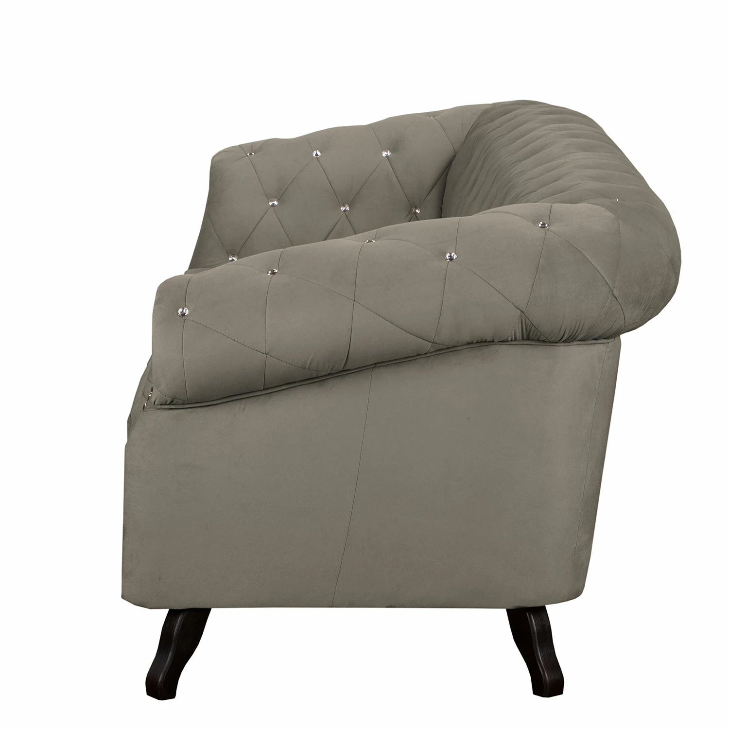 Jack & Alice Sofa Benavente I (3-Sitzer) Microfaser - Steingrau 4 Jack & Alice Sofa Benavente I (3-Sitzer) Microfaser - Steingrau – Bild 4