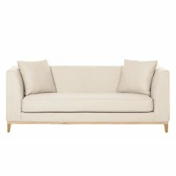 Jack & Alice Sofa Blomma (3-Sitzer) - Webstoff Beige - Gestell: Eichefarbig 14 Jack & Alice Sofa Blomma (3-Sitzer) - Webstoff Beige - Gestell: Eichefarbig -Wohnzimmermöbel boutique en ligne sofa blomma 3 sitzer webstoff beige gestell eichefarbig 4833244