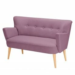 Mørteens Sofa Bumberry III Filz (2-Sitzer) - Mauve