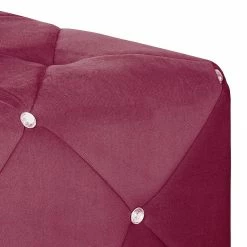 Home Design Sofa Carlotta (2-Sitzer) - Microfaser Bordeaux -Wohnzimmermöbel boutique en ligne sofa carlotta 2 sitzer microfaser bordeaux 437701