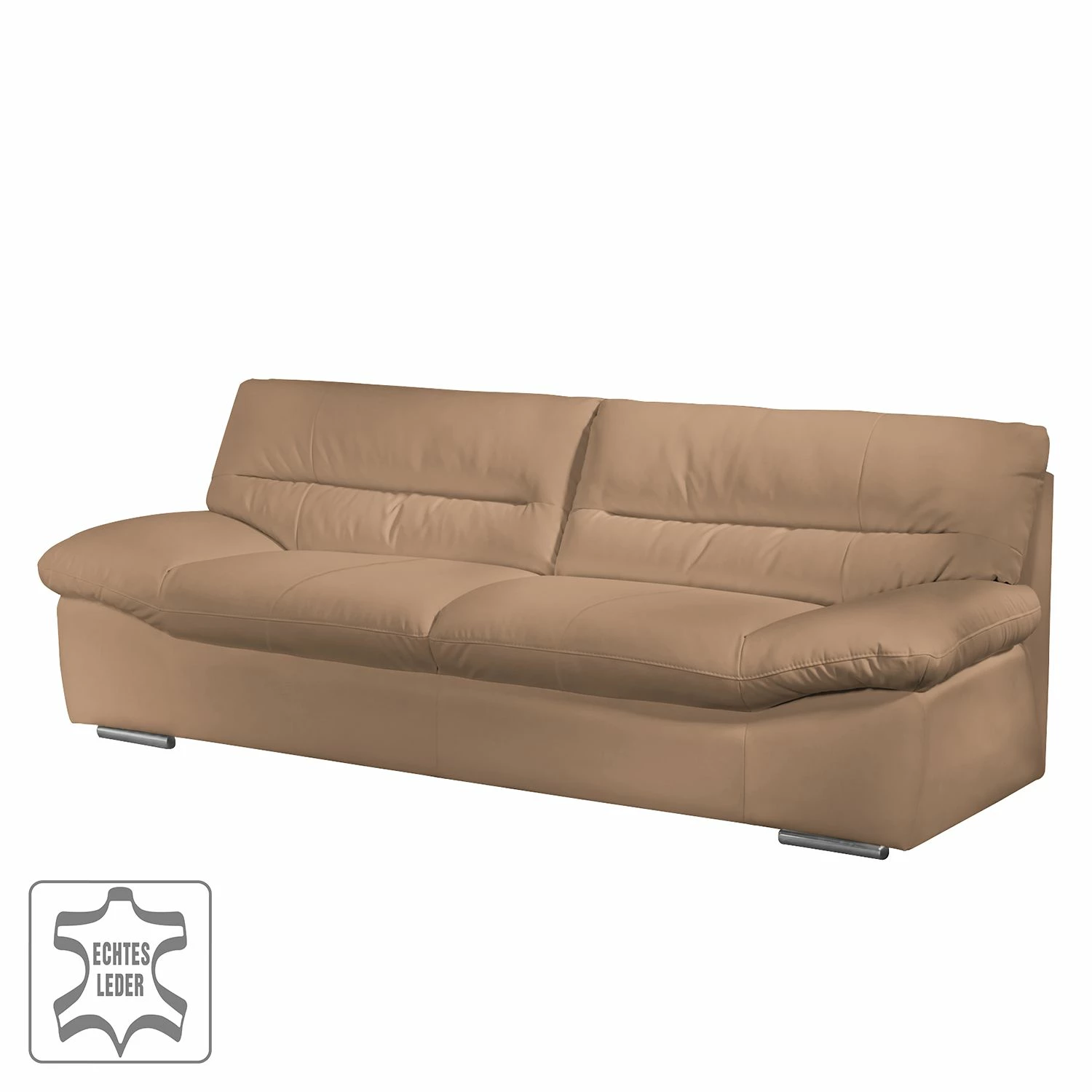Cotta Sofa Doug (3-Sitzer) - Echtleder - Latte Macchiato - Cappuccino 2 Cotta Sofa Doug (3-Sitzer) - Echtleder - Latte Macchiato - Cappuccino – Bild 2