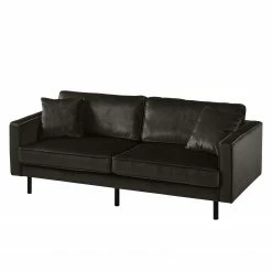 Eva Padberg Collection Polstergarnitur Edina Samt (3-2) - Bisonbraun -Wohnzimmermöbel boutique en ligne sofa edina 3 sitzer samt bisonbraun 4707692