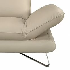 Fredriks Sofa Enzo (2,5-Sitzer) Echtleder Beige - Kopfstütze verstellbar -Wohnzimmermöbel boutique en ligne sofa enzo 2 5 sitzer echtleder beige 431204