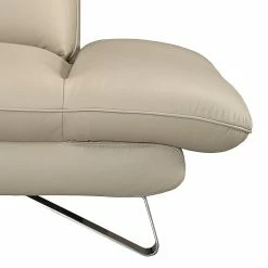 Fredriks Sofa Enzo (2,5-Sitzer) Echtleder Beige - Kopfstütze verstellbar -Wohnzimmermöbel boutique en ligne sofa enzo 2 5 sitzer echtleder beige 431205