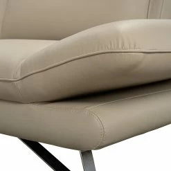Fredriks Sofa Enzo (3-Sitzer) Echtleder Beige - Kopfstütze verstellbar -Wohnzimmermöbel boutique en ligne sofa enzo 3 sitzer echtleder beige 431155