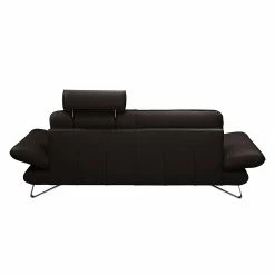 Fredriks Sofa Enzo (3-Sitzer) Echtleder Mocca - Kopfstütze verstellbar -Wohnzimmermöbel boutique en ligne sofa enzo 3 sitzer echtleder mocca 418585