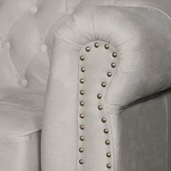 Jack & Alice Sessel Esplanada Samt - Granit -Wohnzimmermöbel boutique en ligne sofa esplanada 3 sitzer microfaser granit 4504552