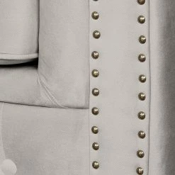 Jack & Alice Sessel Esplanada Samt - Granit -Wohnzimmermöbel boutique en ligne sofa esplanada 3 sitzer microfaser granit 4504604