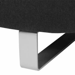 Loftscape Sofa Felipa (2-Sitzer) - Webstoff Schwarz/Strukturstoff Grau -Wohnzimmermöbel boutique en ligne sofa felipa 2 sitzer webstoff schwarz strukturstoff grau 683938