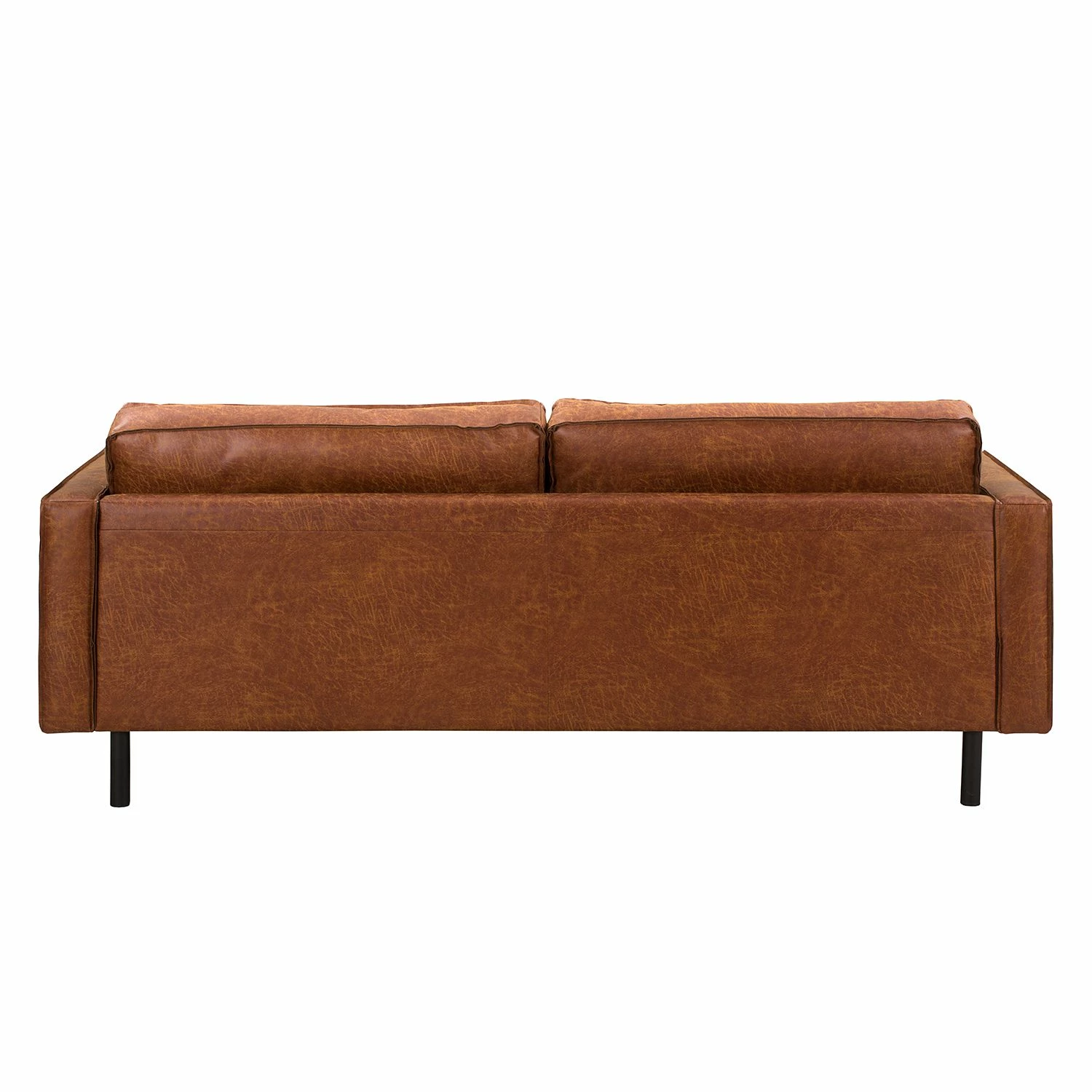 Ars manufacti 3-Sitzer Sofa FORT DODGE - Antiklederlook - Microfaser Yaka: Cognac 6 Ars manufacti 3-Sitzer Sofa FORT DODGE - Antiklederlook - Microfaser Yaka: Cognac – Bild 6