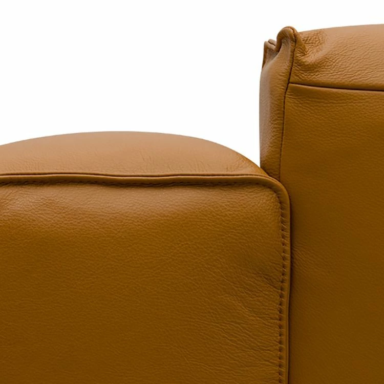 Studio Copenhagen 3-Sitzer Sofa HUDSON - Echtleder Neka: Cognac 9 Studio Copenhagen 3-Sitzer Sofa HUDSON - Echtleder Neka: Cognac – Bild 9