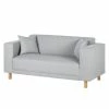 Sofa KiYDOO relax (2-Sitzer) Webstoff - Silber