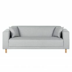 Sofa KiYDOO relax (3-Sitzer) Webstoff - Silber -Wohnzimmermöbel boutique en ligne sofa kiydoo upholstery 3 sitzer webstoff silber 3553725