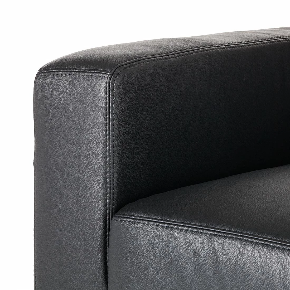 Fredriks Sofa Lampone (2-Sitzer) - Echtleder - Schwarz 6 Fredriks Sofa Lampone (2-Sitzer) - Echtleder - Schwarz – Bild 6
