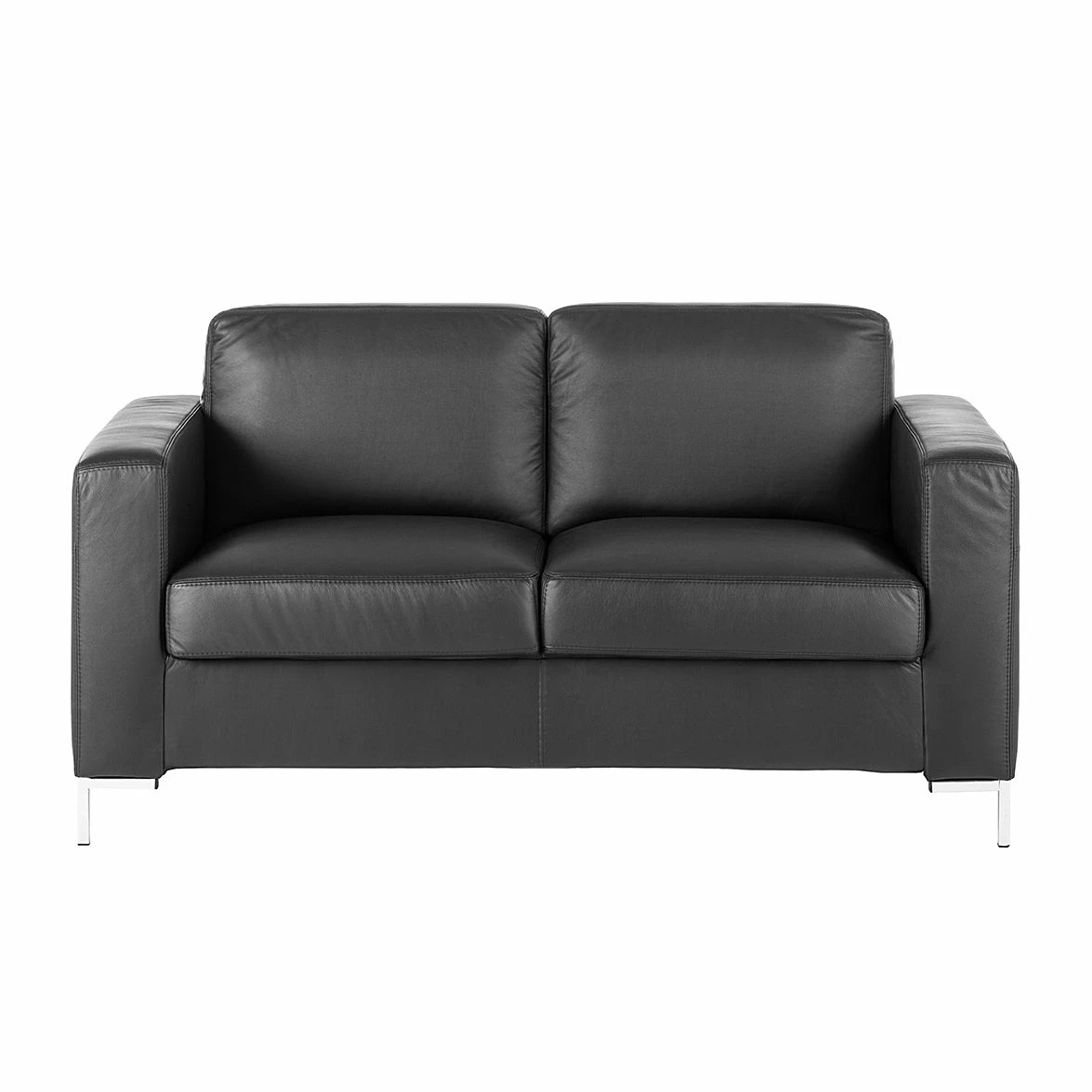 Fredriks Sofa Lampone (2-Sitzer) - Echtleder - Schwarz 2 Fredriks Sofa Lampone (2-Sitzer) - Echtleder - Schwarz – Bild 2