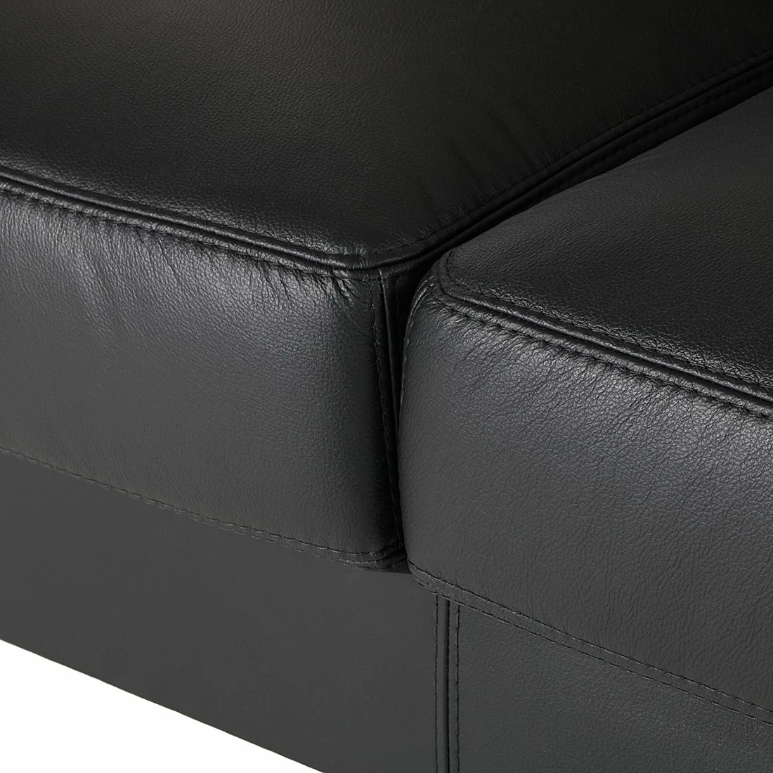 Fredriks Sofa Lampone (3-Sitzer) - Echtleder - Schwarz 6 Fredriks Sofa Lampone (3-Sitzer) - Echtleder - Schwarz – Bild 6
