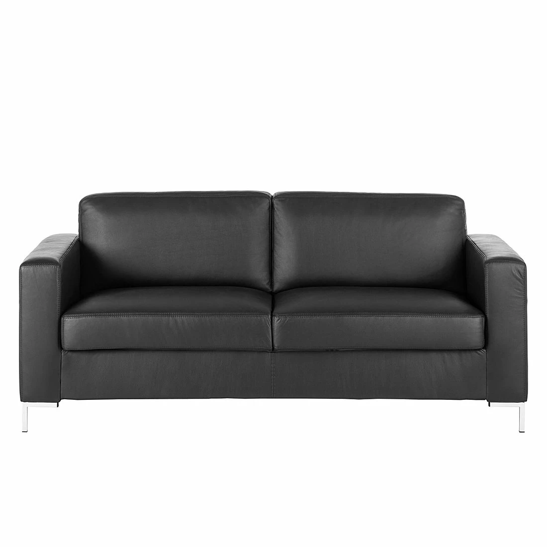 Fredriks Sofa Lampone (3-Sitzer) - Echtleder - Schwarz 2 Fredriks Sofa Lampone (3-Sitzer) - Echtleder - Schwarz – Bild 2
