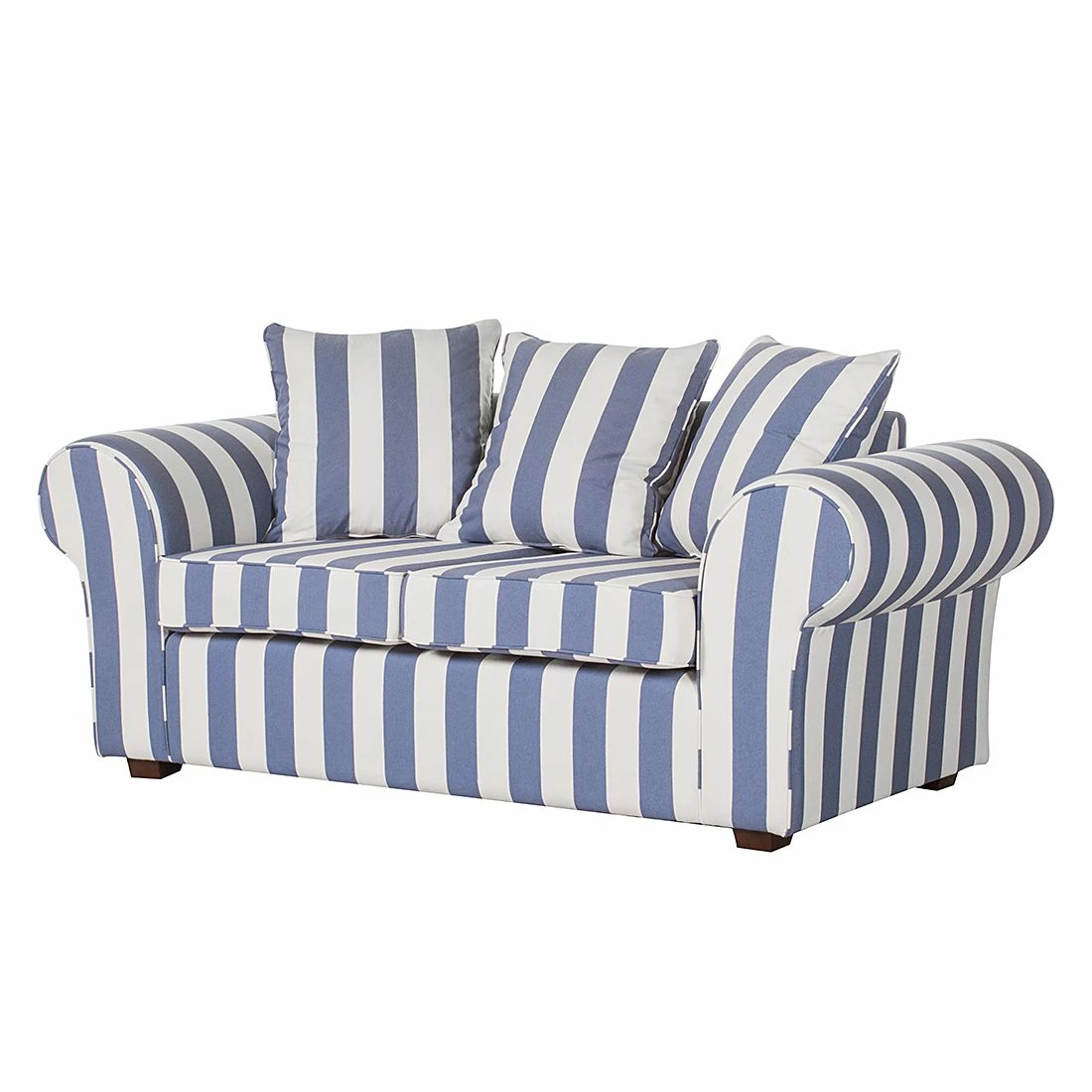 Maison Belfort Sofa Colmar (2-Sitzer) - Blau 1 Maison Belfort Sofa Colmar (2-Sitzer) - Blau