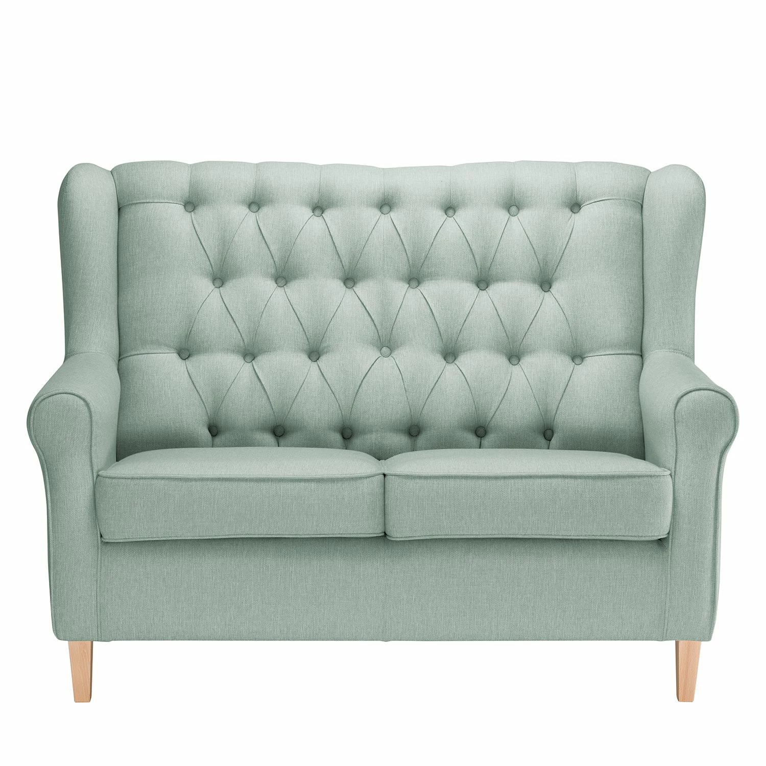 Maison Belfort Sofa Luro (2-Sitzer) Strukturstoff - Mintgrau 3 Maison Belfort Sofa Luro (2-Sitzer) Strukturstoff - Mintgrau – Bild 3