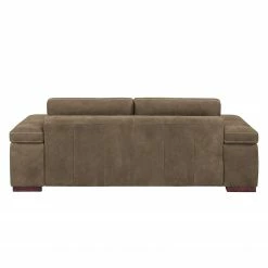 Ars Natura Sofa Maine (2-Sitzer) Echtleder - Cappuccino -Wohnzimmermöbel boutique en ligne sofa maine 2 sitzer echtleder cappuccino 4479388
