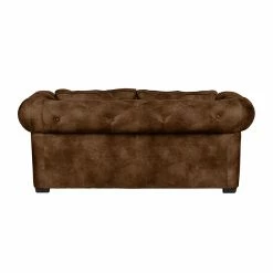 Ars manufacti Sofa Mallow (2-Sitzer) - Antiklederoptik Braun -Wohnzimmermöbel boutique en ligne sofa mallow 2 sitzer antiklederoptik braun 436279