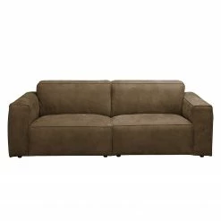Ars manufacti Sofa Manchester (3-Sitzer) Echtleder - Braun -Wohnzimmermöbel boutique en ligne sofa manchester 3 sitzer echtleder braun 4354452