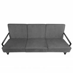 Ars manufacti Sofa Manchester IV (3-Sitzer) - Grau -Wohnzimmermöbel boutique en ligne sofa manchester iv 3 sitzer antiklederlook grau 5043684