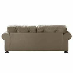 Velvet Studio Sofa Marau (3-Sitzer) - Latte Macchiato -Wohnzimmermöbel boutique en ligne sofa marau 3 sitzer samt latte macchiato 4915120 1