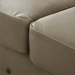 Velvet Studio Sofa Marau (3-Sitzer) - Latte Macchiato -Wohnzimmermöbel boutique en ligne sofa marau 3 sitzer samt latte macchiato 4915136 1