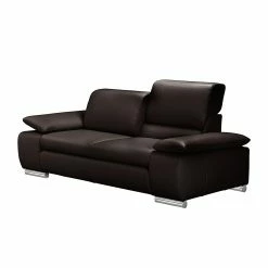 Fredriks Sofa Masca (3-Sitzer) - Kunstleder Mocca