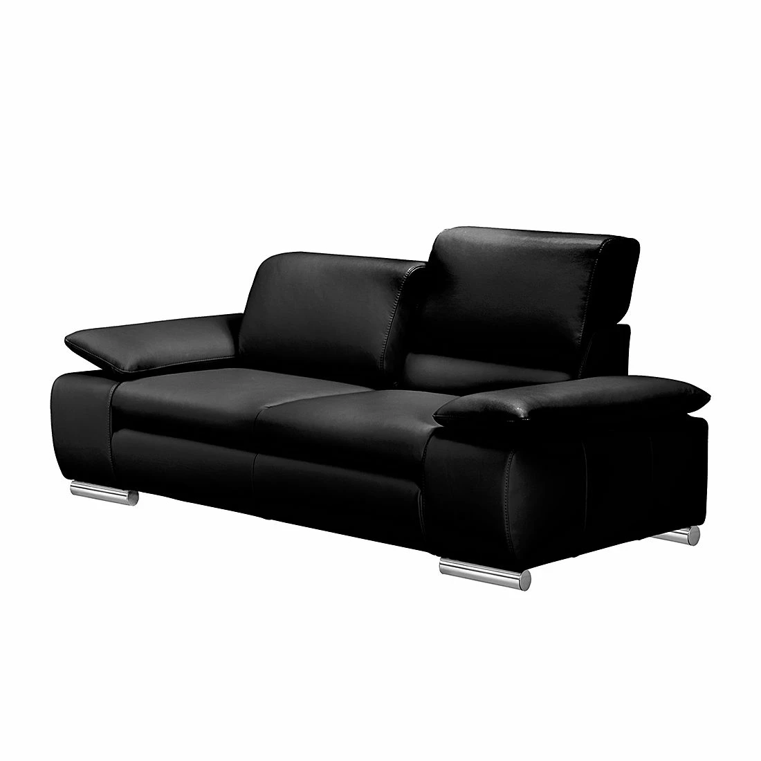 Fredriks Sofa Masca (3-Sitzer) - Kunstleder Schwarz 1 Fredriks Sofa Masca (3-Sitzer) - Kunstleder Schwarz