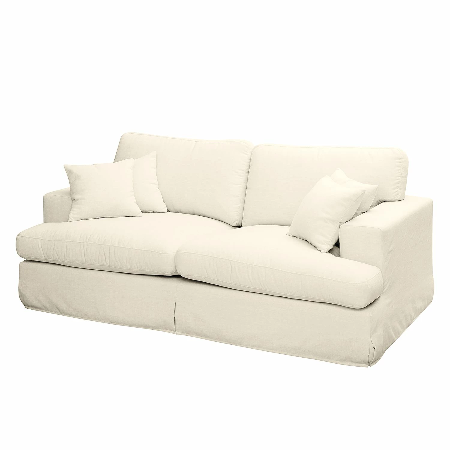 Maison Belfort Sofa Mormès (2,5-Sitzer) -Webstoff - Creme 1 Maison Belfort Sofa Mormès (2,5-Sitzer) -Webstoff - Creme