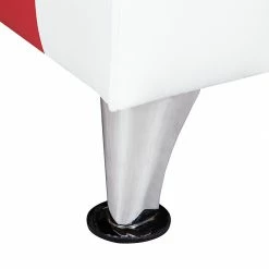 Studio Monroe Sofa Nixa (2-Sitzer) - Kunstleder Rot/Weiß -Wohnzimmermöbel boutique en ligne sofa nixa 2 sitzer kunstleder rot weiss 399367