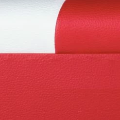 Studio Monroe Sofa Nixa (2-Sitzer) - Kunstleder Rot/Weiß -Wohnzimmermöbel boutique en ligne sofa nixa 2 sitzer kunstleder rot weiss 399370