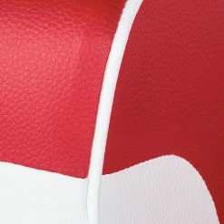 Studio Monroe Sofa Nixa (2-Sitzer) - Kunstleder Rot/Weiß -Wohnzimmermöbel boutique en ligne sofa nixa 2 sitzer kunstleder rot weiss 399374