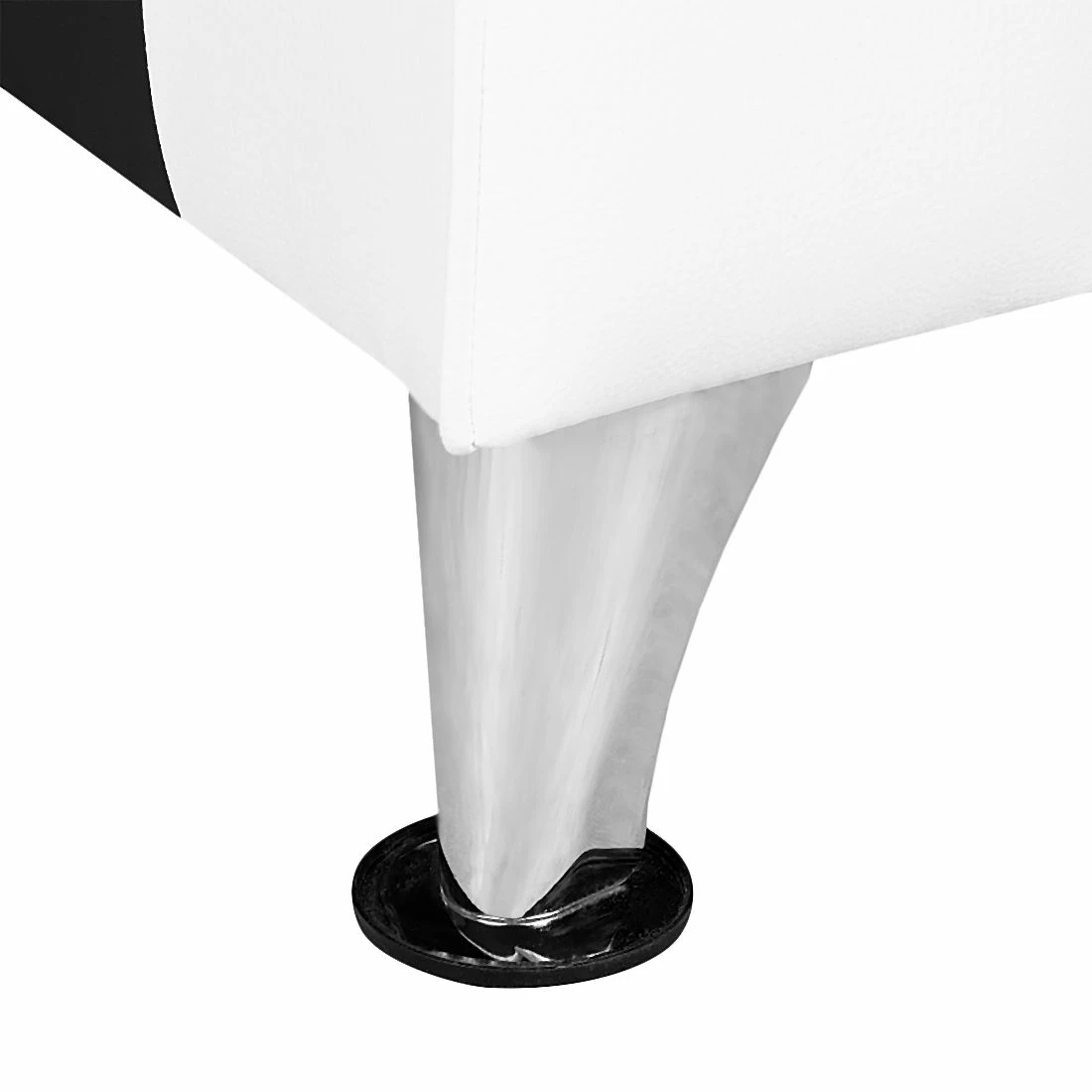 Studio Monroe Sofa Nixa (3-Sitzer) - Kunstleder Weiß/Schwarz 10 Studio Monroe Sofa Nixa (3-Sitzer) - Kunstleder Weiß/Schwarz – Bild 10