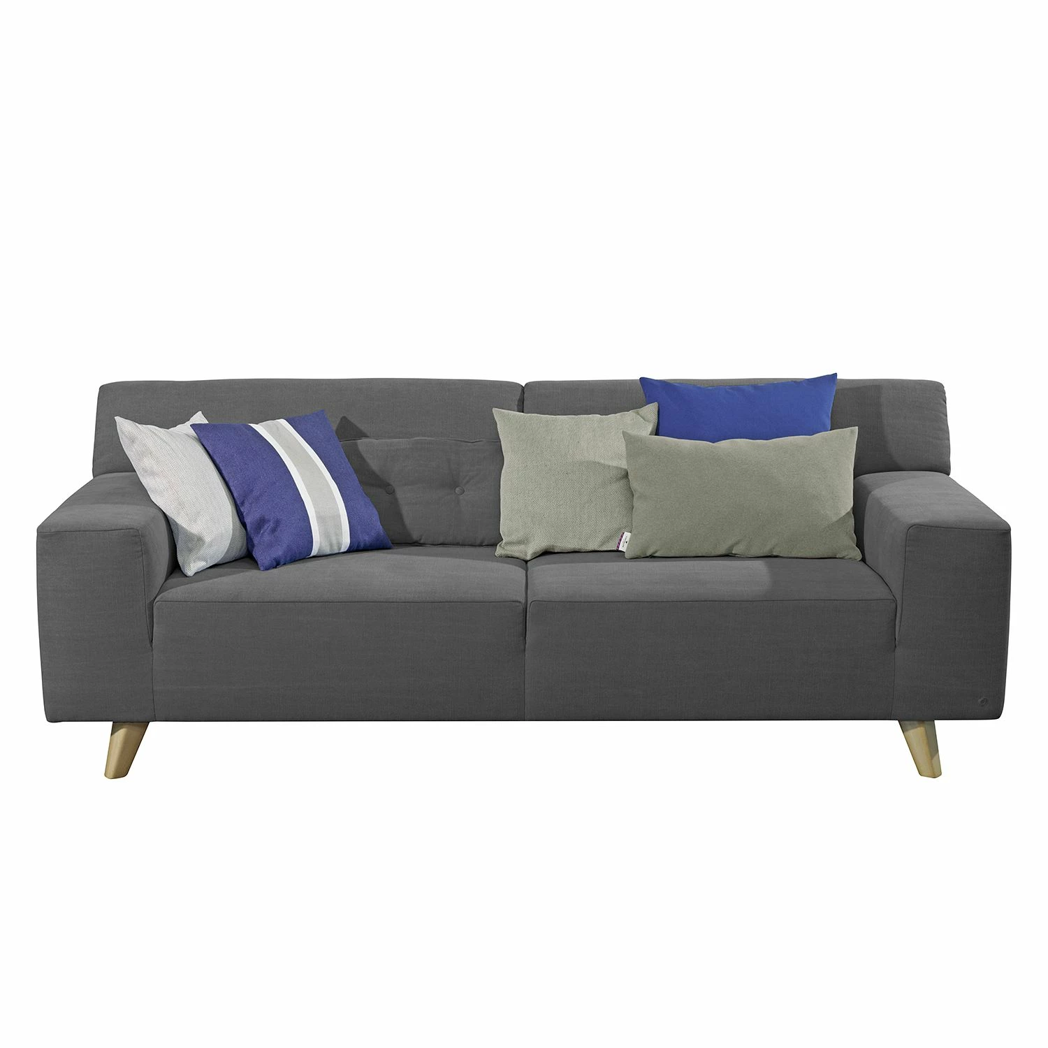 Tom Tailor Sofa Nordic Pure Webstoff (2-Sitzer) - Stoff TUS: 9 graphite 11 Tom Tailor Sofa Nordic Pure Webstoff (2-Sitzer) - Stoff TUS: 9 graphite – Bild 11