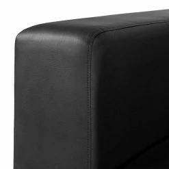 Mooved Sofa Oslo (2-Sitzer) - Kunstleder Schwarz -Wohnzimmermöbel boutique en ligne sofa oslo 2 sitzer kunstleder schwarz 506840