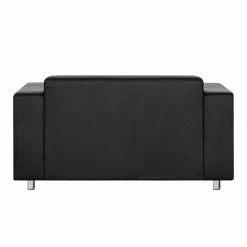 Mooved Sofa Oslo (2-Sitzer) - Kunstleder Schwarz -Wohnzimmermöbel boutique en ligne sofa oslo 2 sitzer kunstleder schwarz 506841