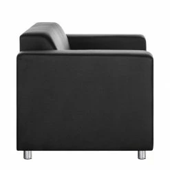 Mooved Sofa Oslo (2-Sitzer) - Kunstleder Schwarz -Wohnzimmermöbel boutique en ligne sofa oslo 2 sitzer kunstleder schwarz 506842