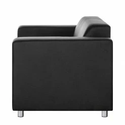 Mooved Sofa Oslo (2-Sitzer) - Kunstleder Schwarz -Wohnzimmermöbel boutique en ligne sofa oslo 2 sitzer kunstleder schwarz 506843